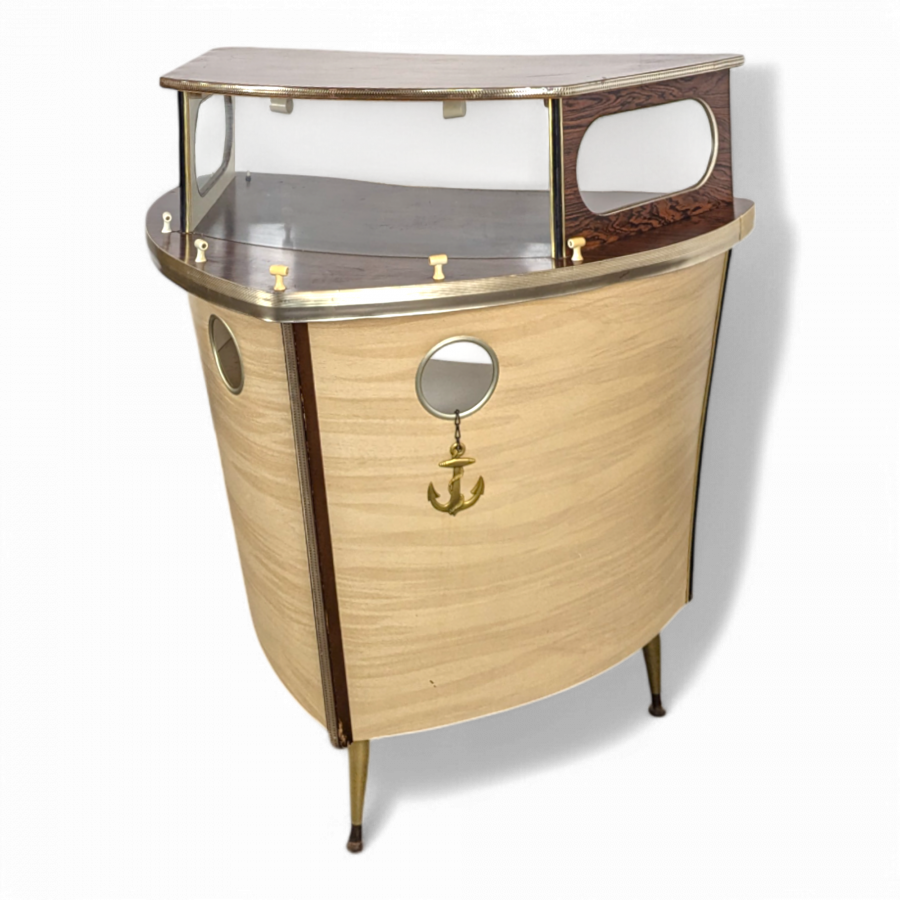 Bar Bateau ou Yacht années 70