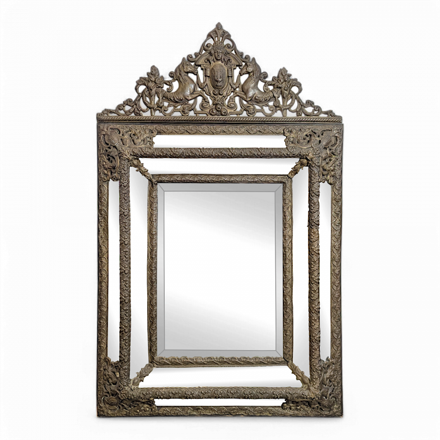 Miroir de style Louis XIII époque Napoléon III à parclose
