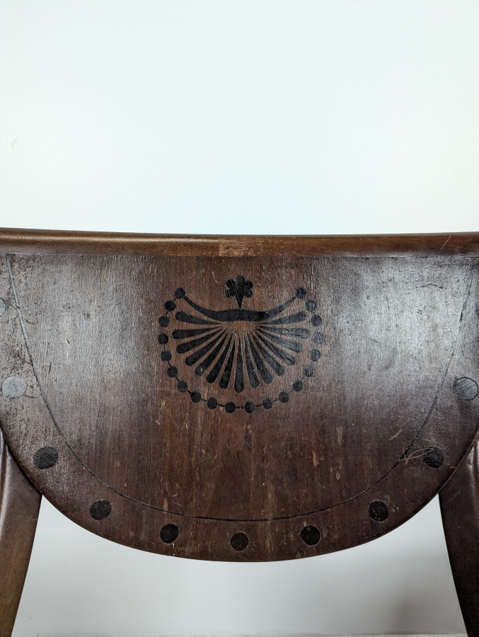 Paire de chaise de style Restauration