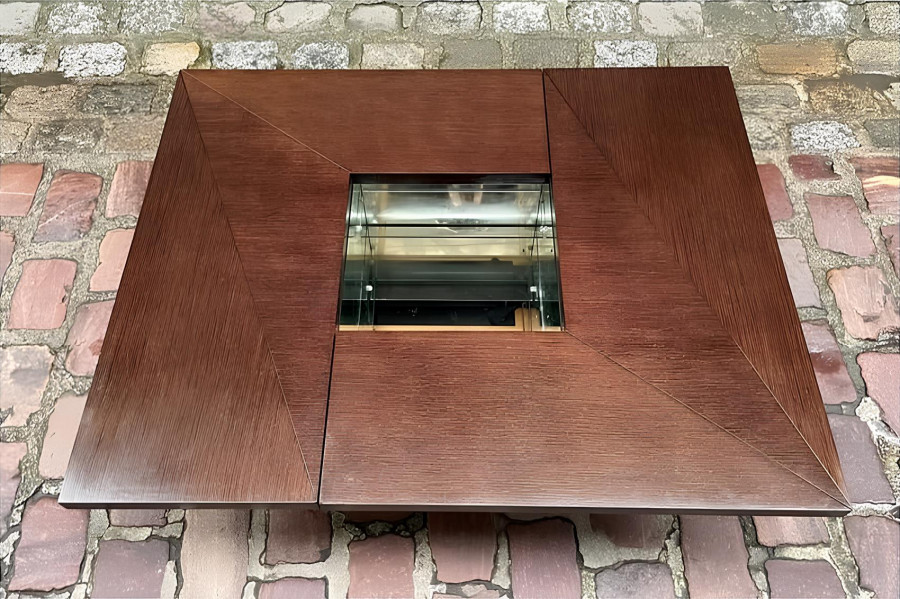 Table basse années 70 par Paul Michel