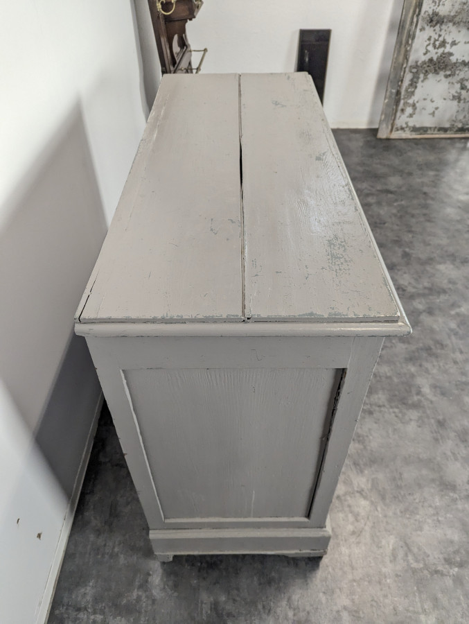 Buffet garde manger patiné