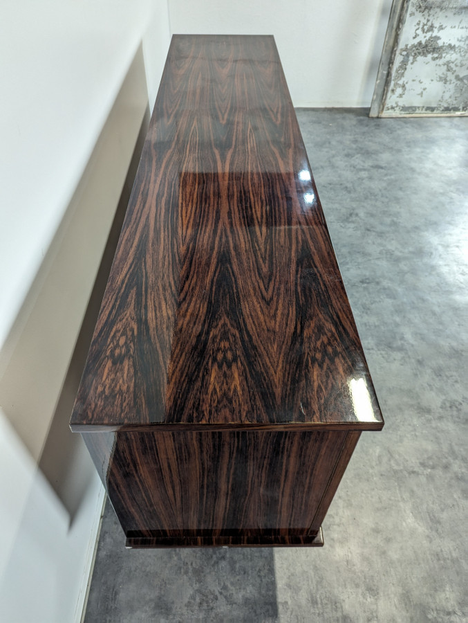 Enfilade bar laquée années 70