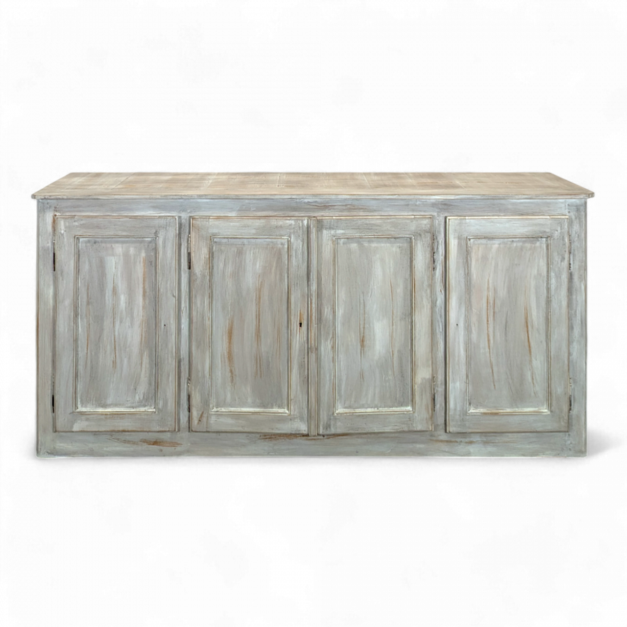 Buffet rustique patiné
