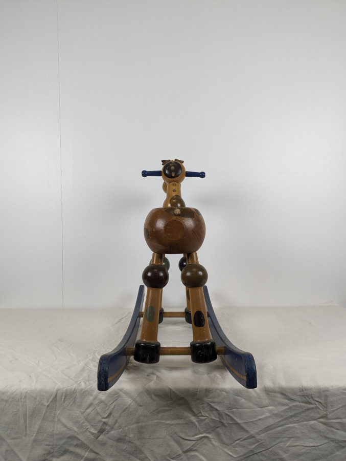 Cheval à Bascule en bois GEOLO