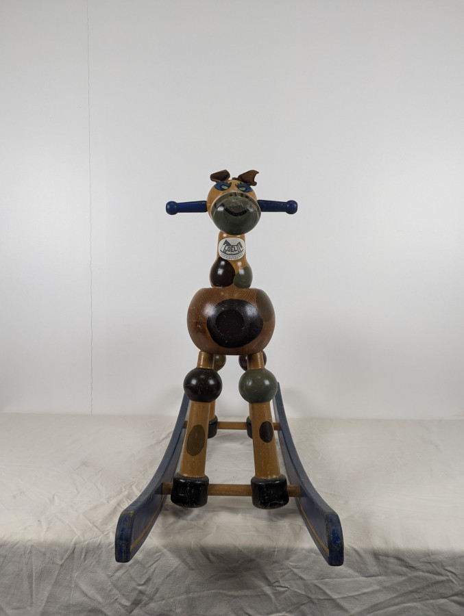 Cheval à Bascule en bois GEOLO