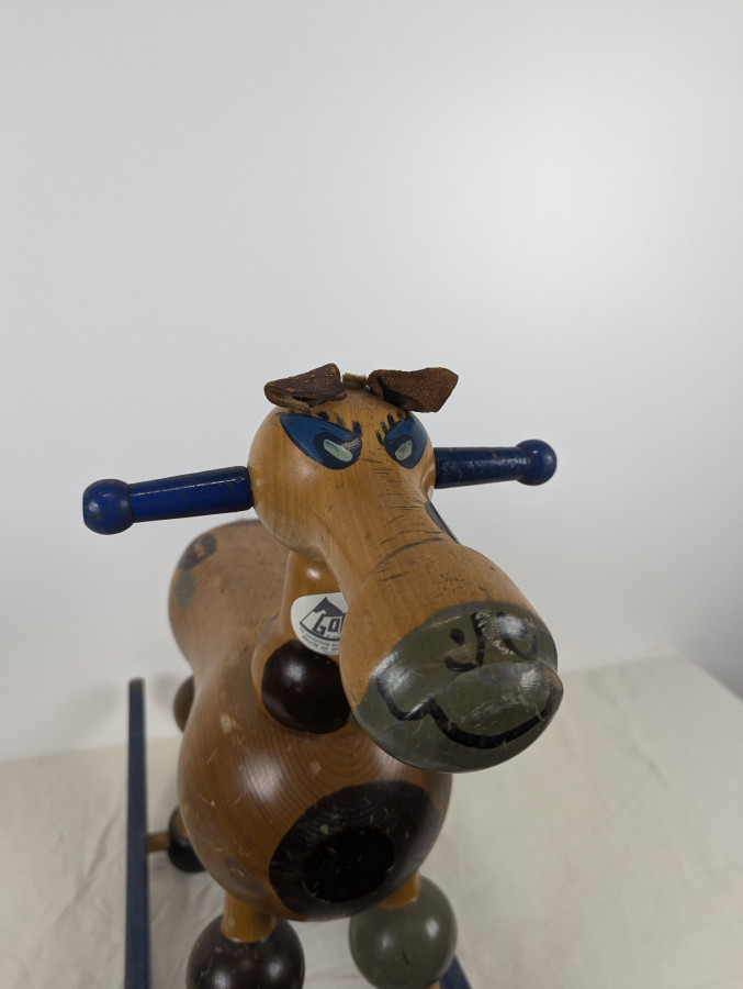 Cheval à Bascule en bois GEOLO