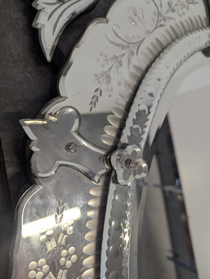Miroir Venicien du XIX ème