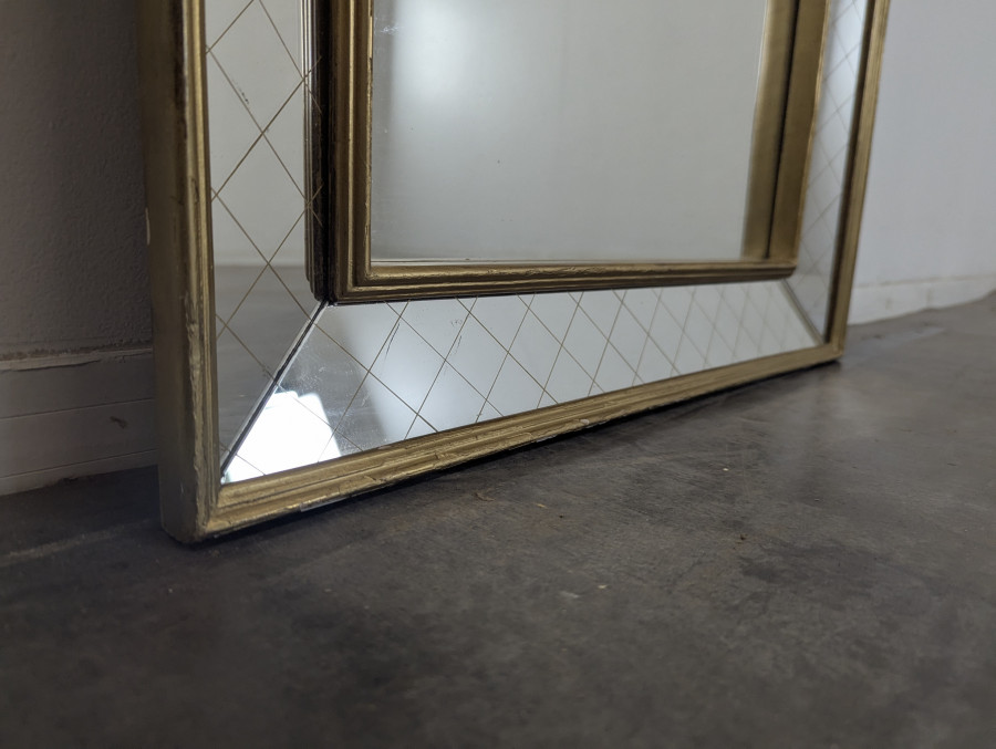 Miroir à parcloses des années 50