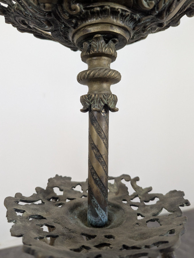 Lustre à opaline époque Napoléon III