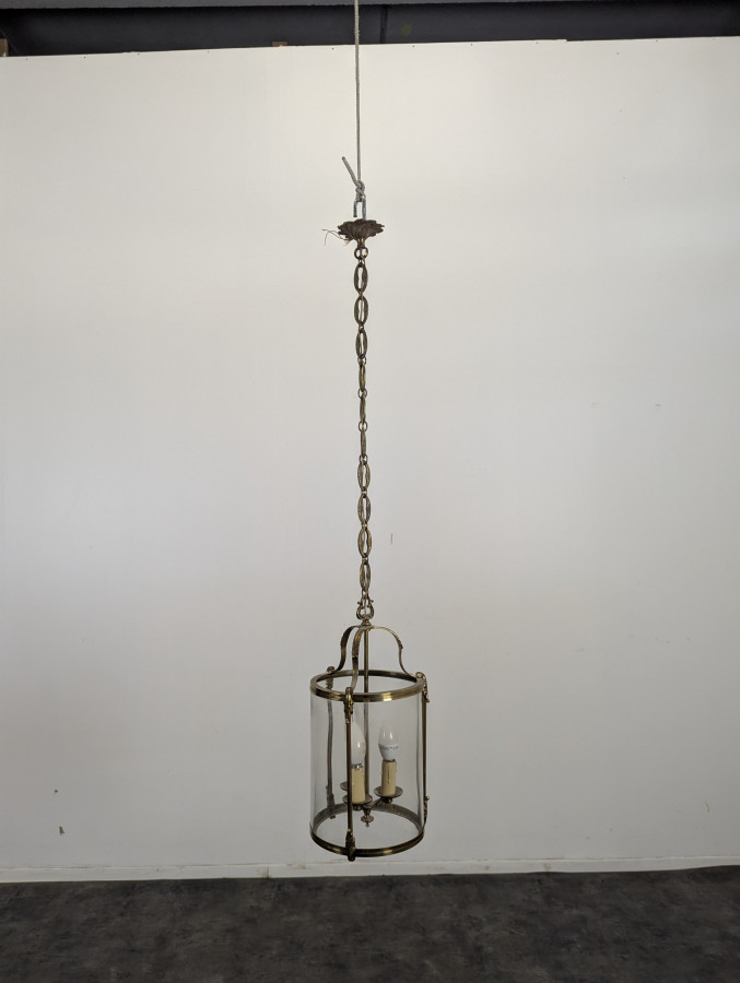 Lanterne en Laiton de style Restauration