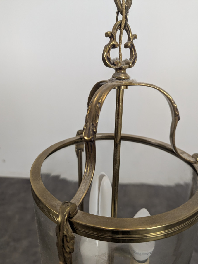 Lanterne en Laiton de style Restauration