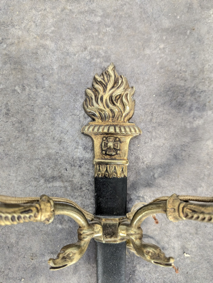 Paire d'appliques de style Empire