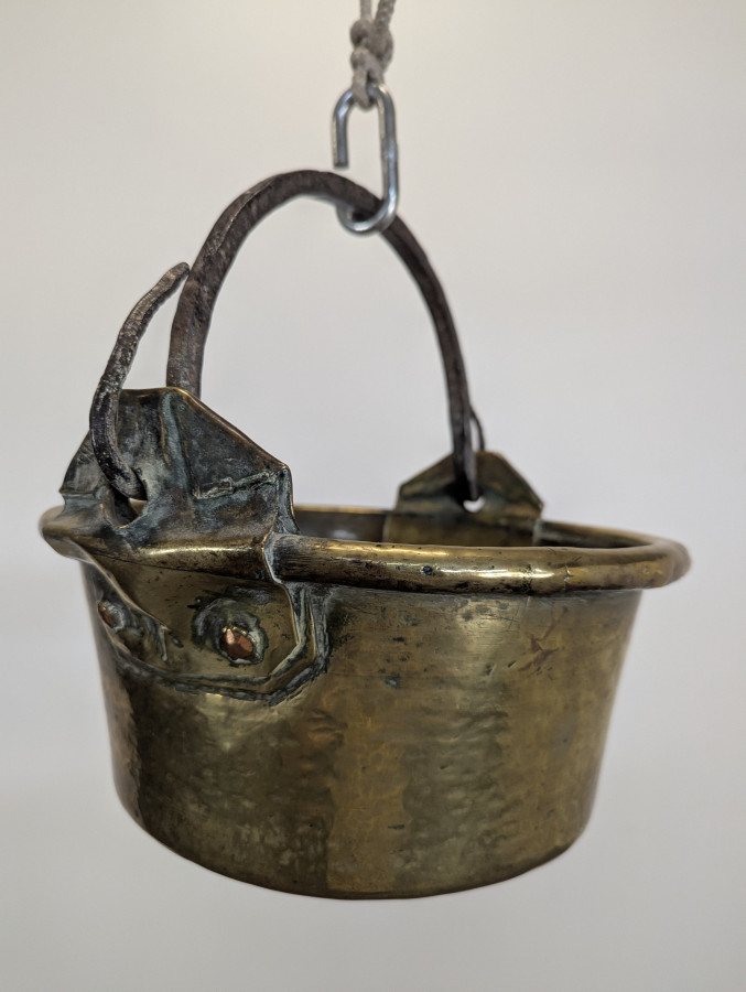 Chaudron en cuivre