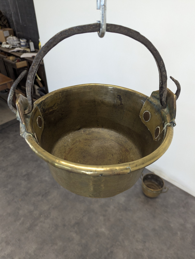 Chaudron en cuivre