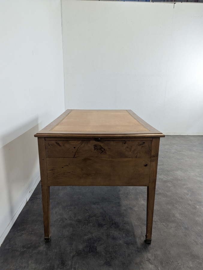 Bureau de style Directoire en Acajou blond