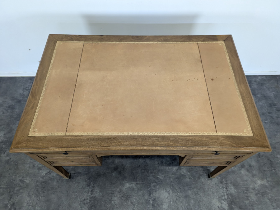 Bureau de style Directoire en Acajou blond