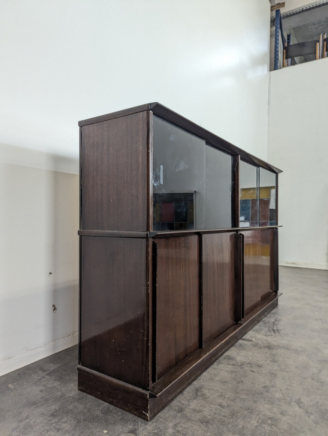 Meuble bibliothèque bas par Didier Rozaffy pour Oscar