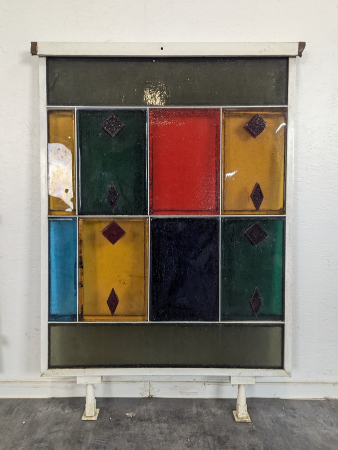 Panneaux en épaisses Dalles de Verre colorées Saint Gobain