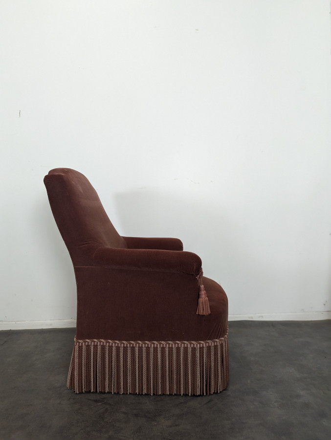 Fauteuil Crapaud époque Napoléon III