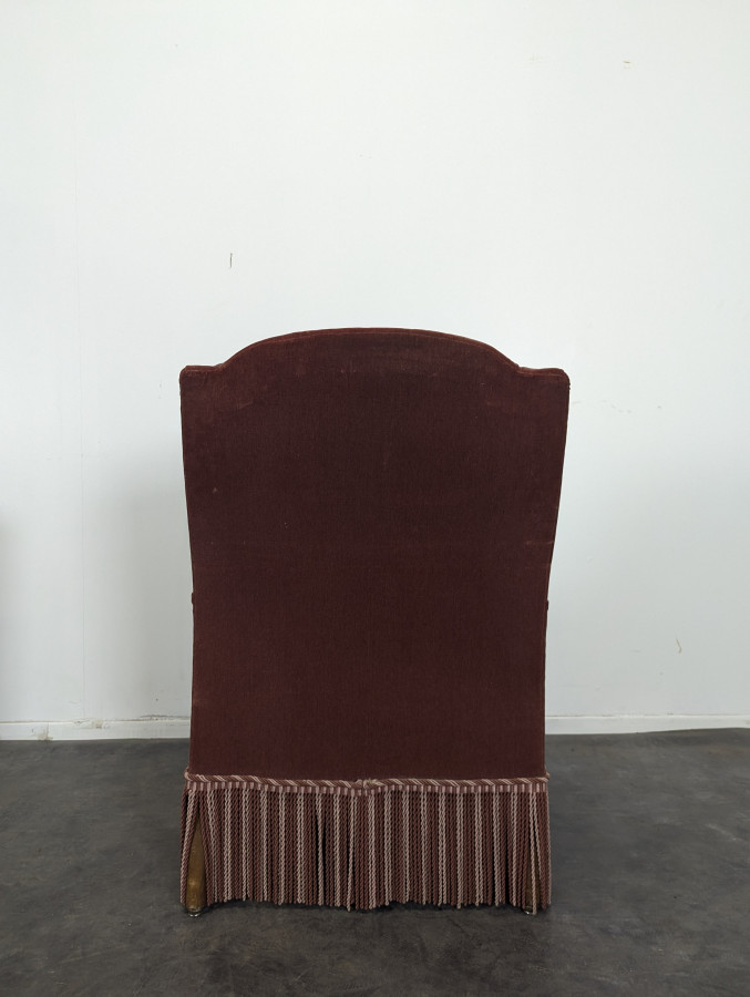 Fauteuil Crapaud époque Napoléon III