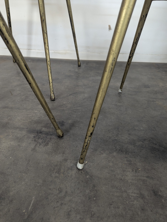 Série de 6 chaises design Italien des années 60