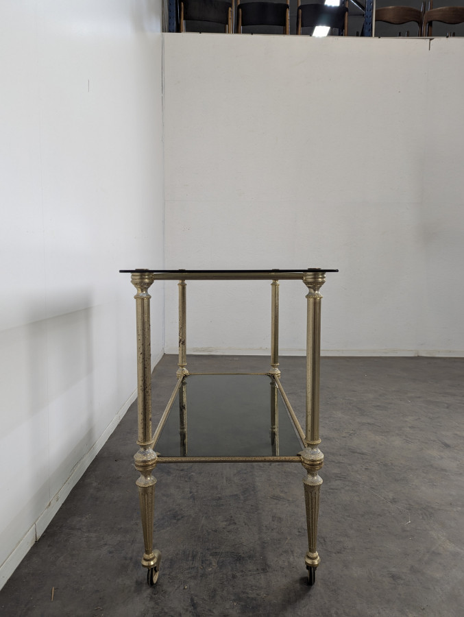 Desserte ou table roulante de style Louis XVI