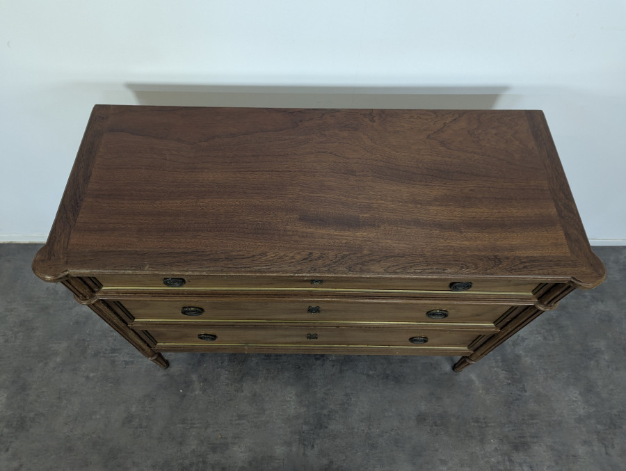 Commode de style Louis XVI en Acajou