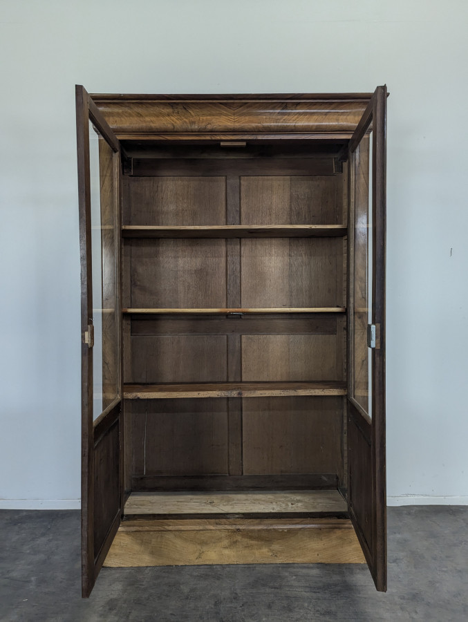 Bibliothèque de style Louis Philippe en Acajou