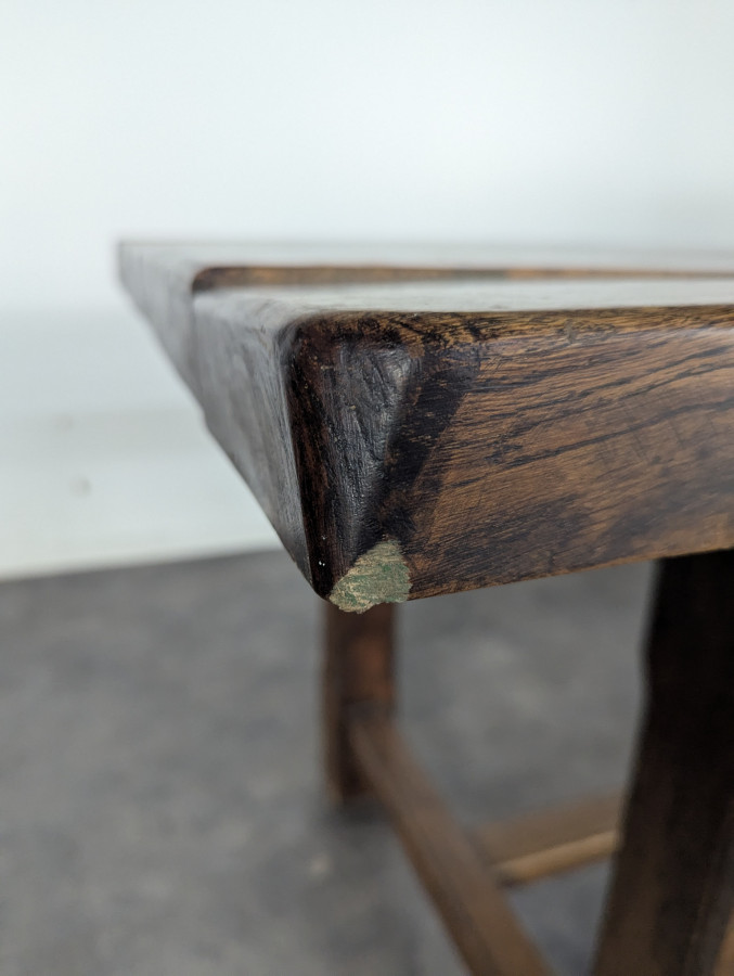 Table de ferme en chêne massif