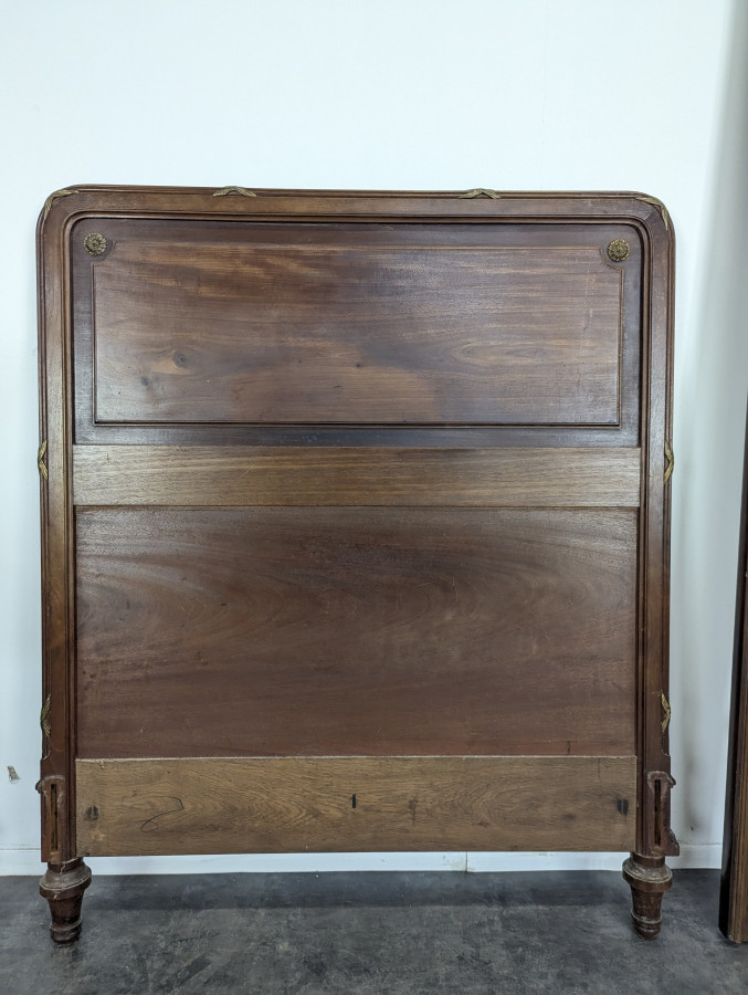Paire de lit de style Louis XVI en Acajou fabrication Faubourg St Antoine