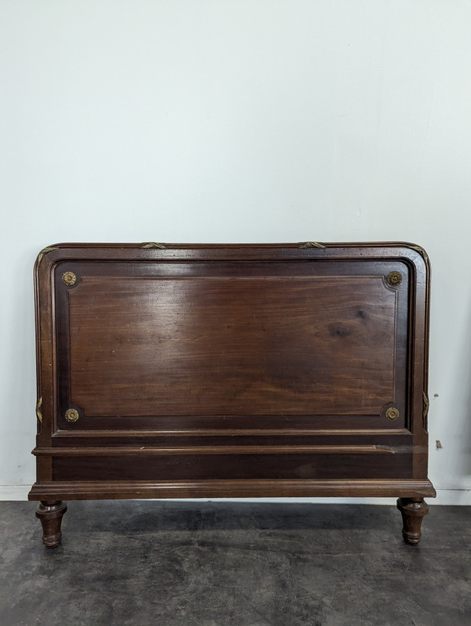 Paire de lit de style Louis XVI en Acajou fabrication Faubourg St Antoine
