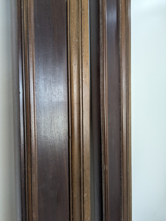 Paire de lit de style Louis XVI en Acajou fabrication Faubourg St Antoine