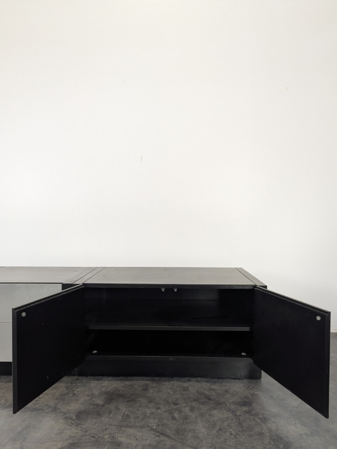 Buffets enfilade en alluminium brossé Roche Bobois Camora Nova