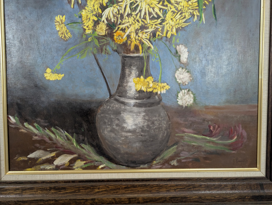 Tableau par Gisèle Rouquette Bouquet de Fleurs