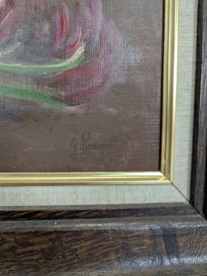 Tableau par Gisèle Rouquette Bouquet de Fleurs