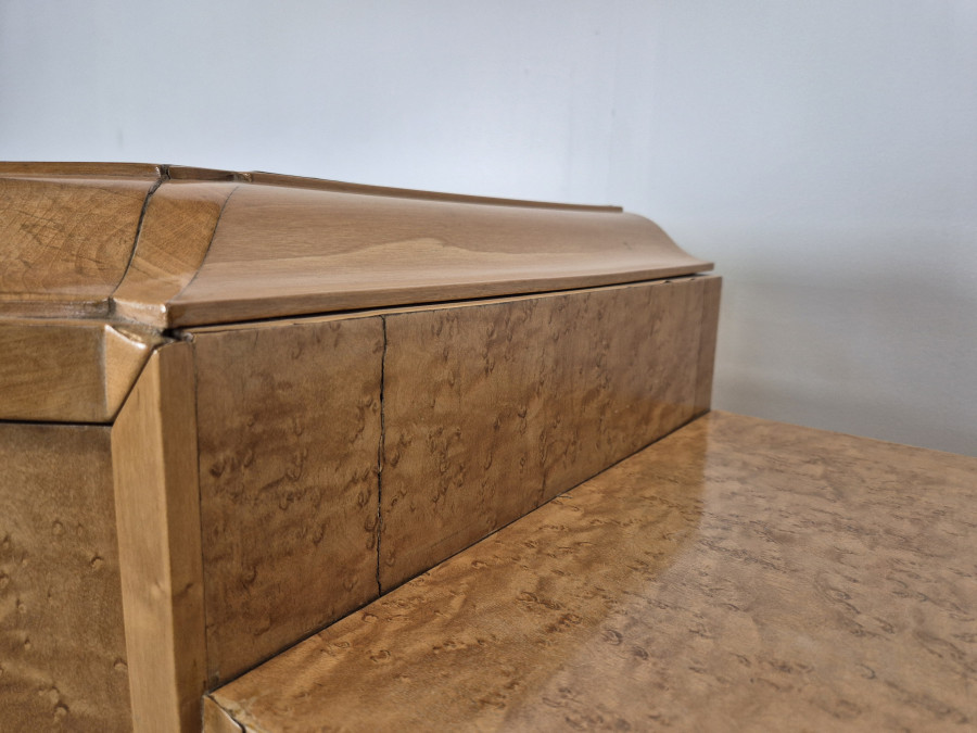 Meuble de rangement en loupe d'amboine