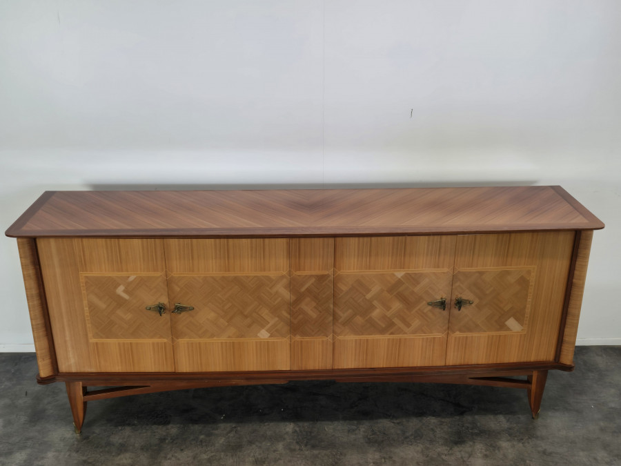 Enfilade en polyestere des années 50