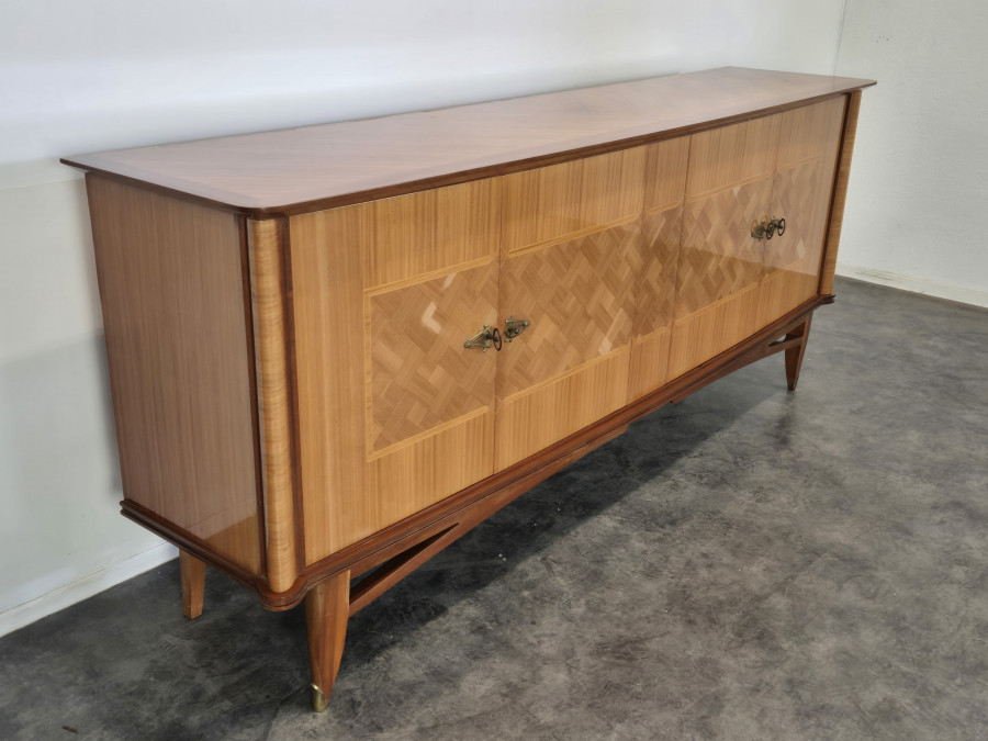 Enfilade en polyestere des années 50