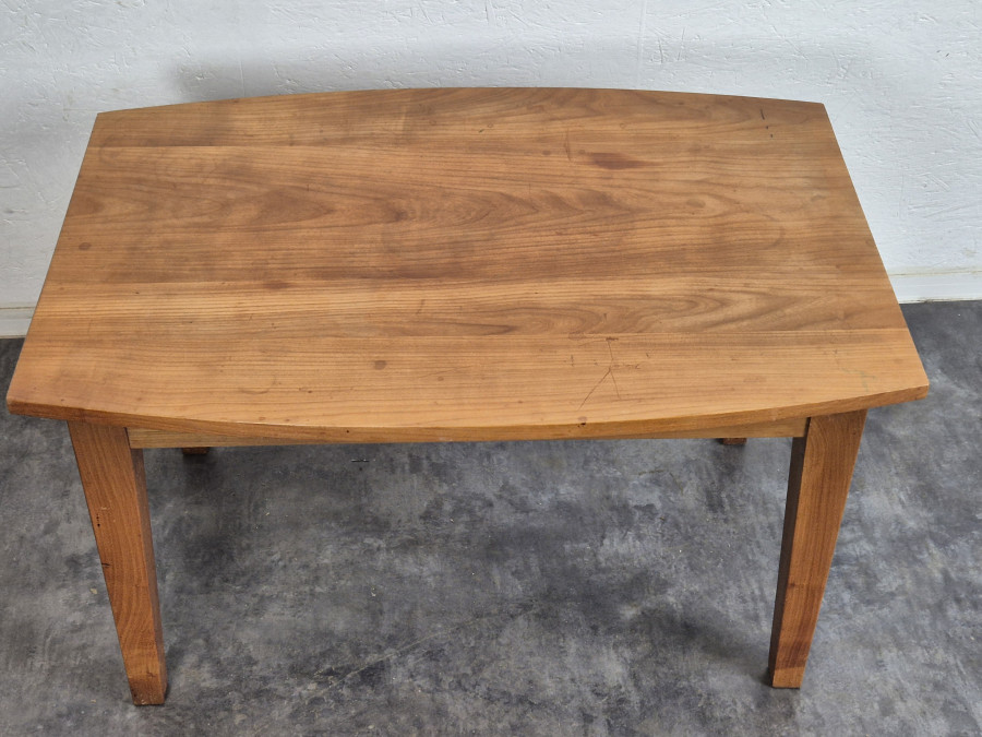 Table basse en merisier