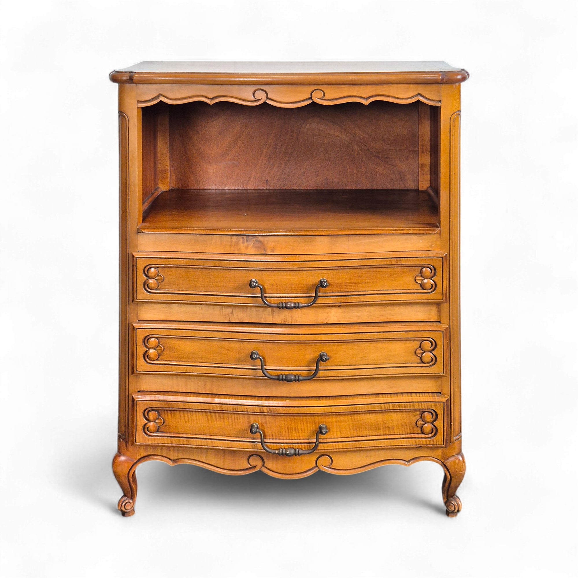 Chevet néo rustique en Merisier - La Brocante En Ligne