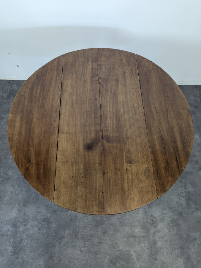 Table à volet en merisier