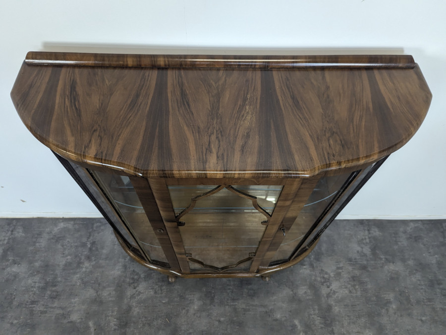 Vitrine anglaise en Acajou