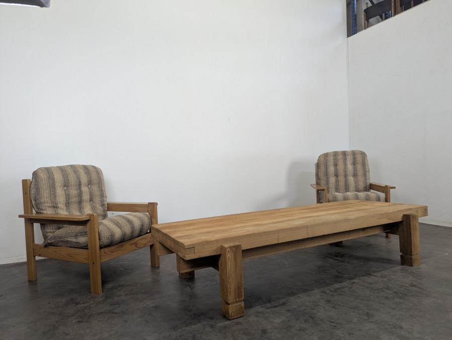 Paire de fauteuils scandinave des années 70