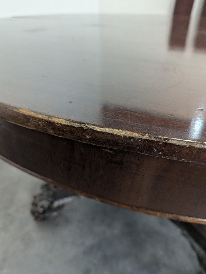 Table anglaise en Acajou