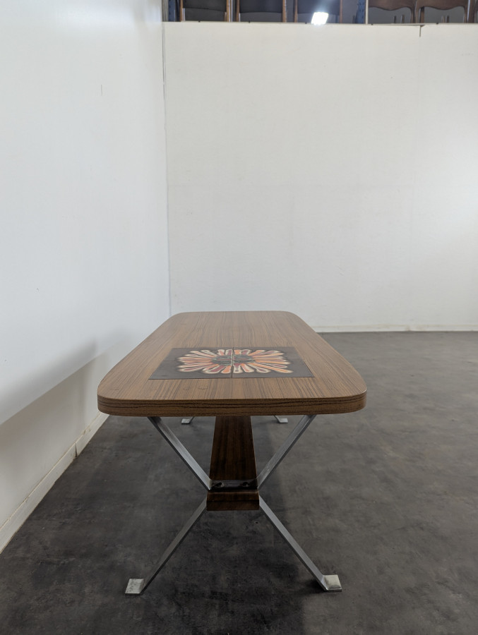 Table basse vintage céramiques de Vallauris