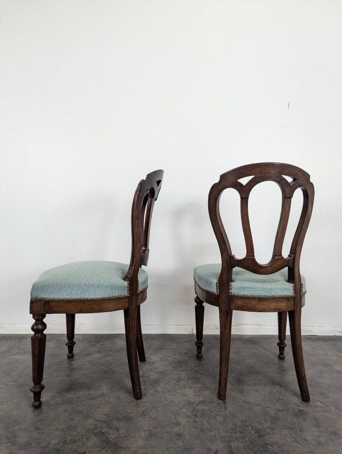 Paire de chaises époque XIX ème
