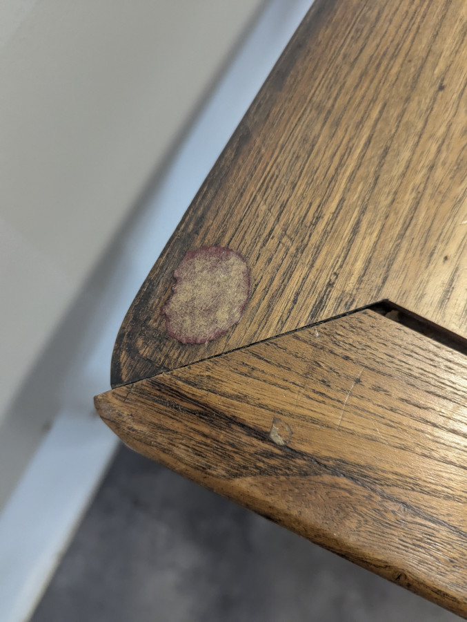 Bureau en orme époque XIX ème