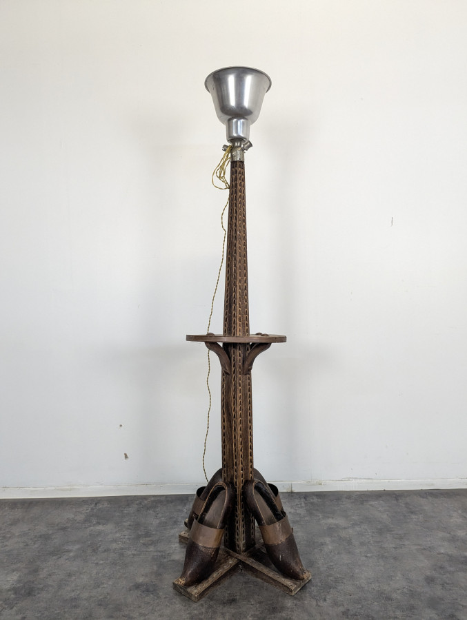Lampadaire brutaliste DLG Savina