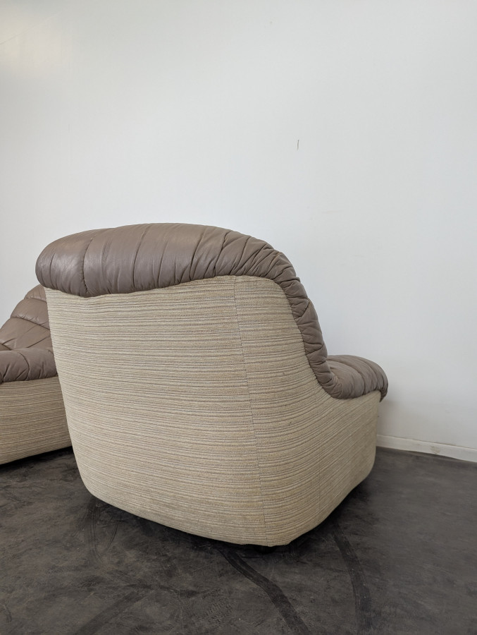 Paire de fauteuil années 80