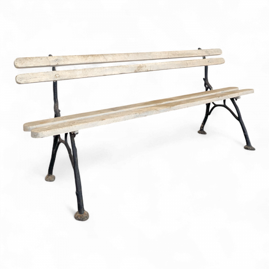 Banc de jardin en fonte